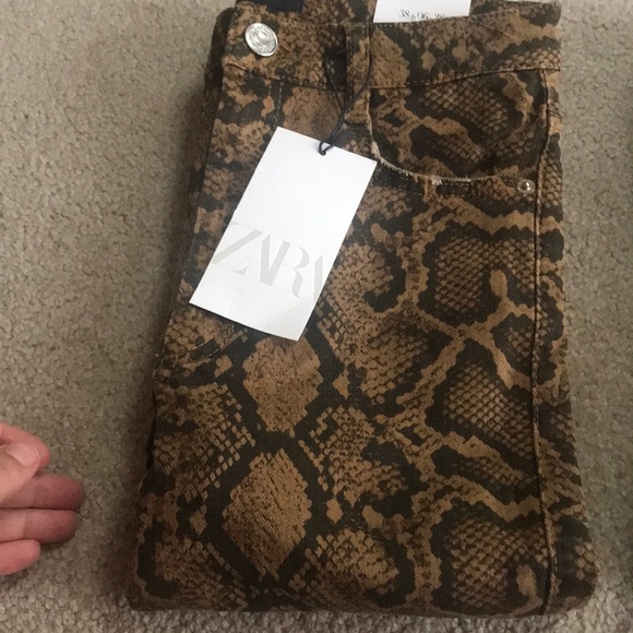 Zara snake skinny jeans, flash sale last one - Picture 8 of 8